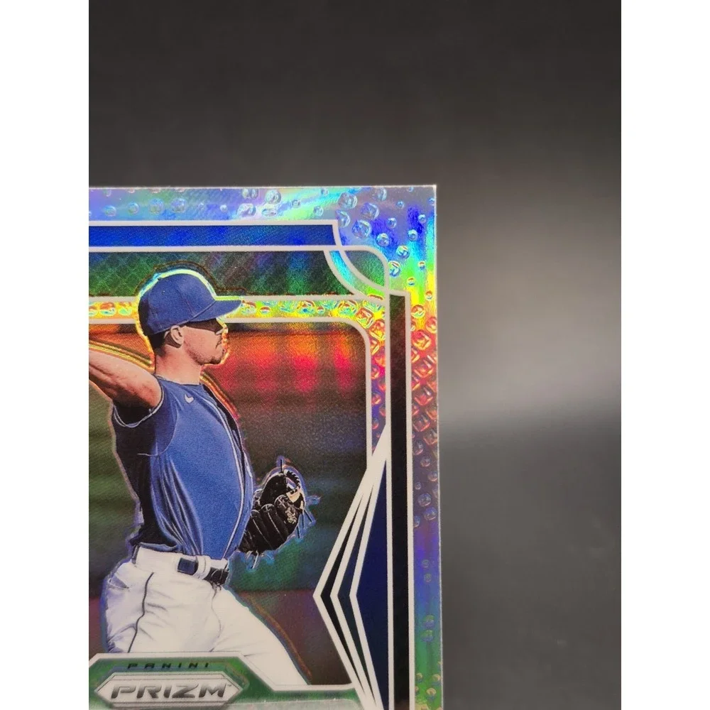 2021 Prizm Draft Picks Nick Lofton #AU-NL Autograph Silver Prizm Kansas City